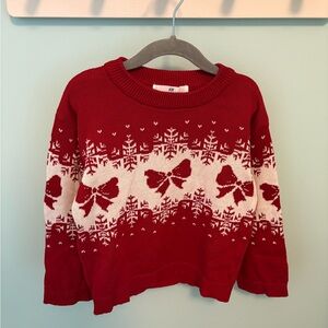 H&M Bow Knit Sweater
